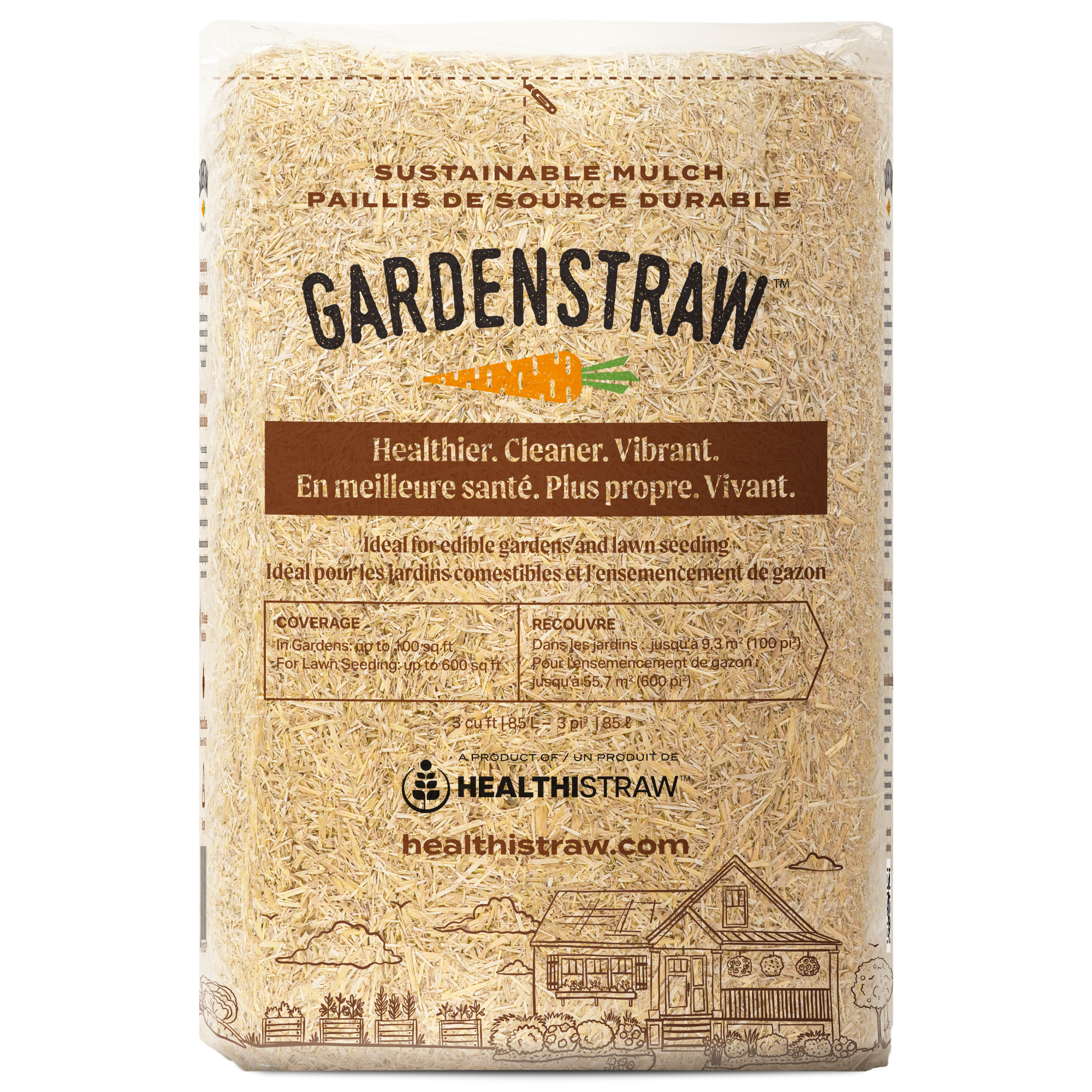 GardenStraw Premium Mulch